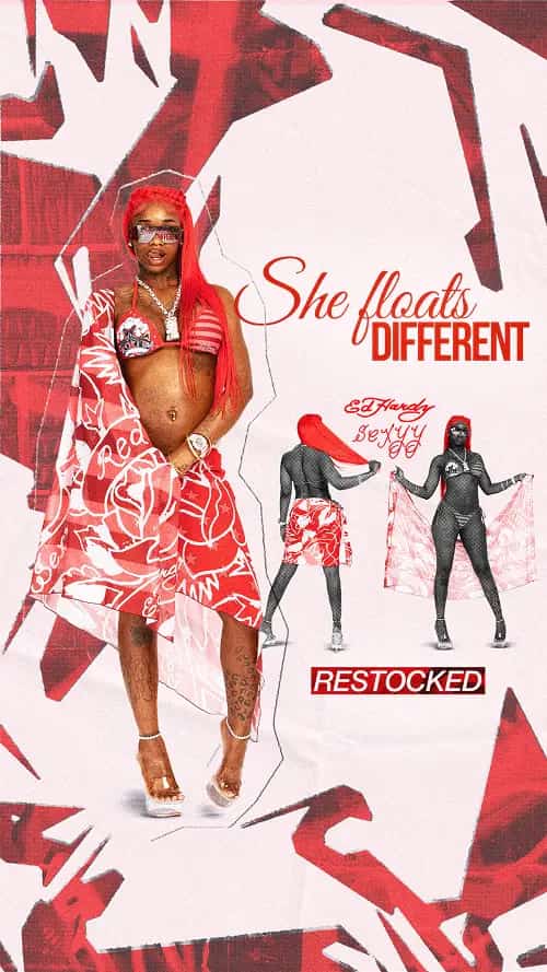 Ed Hardy ad creative